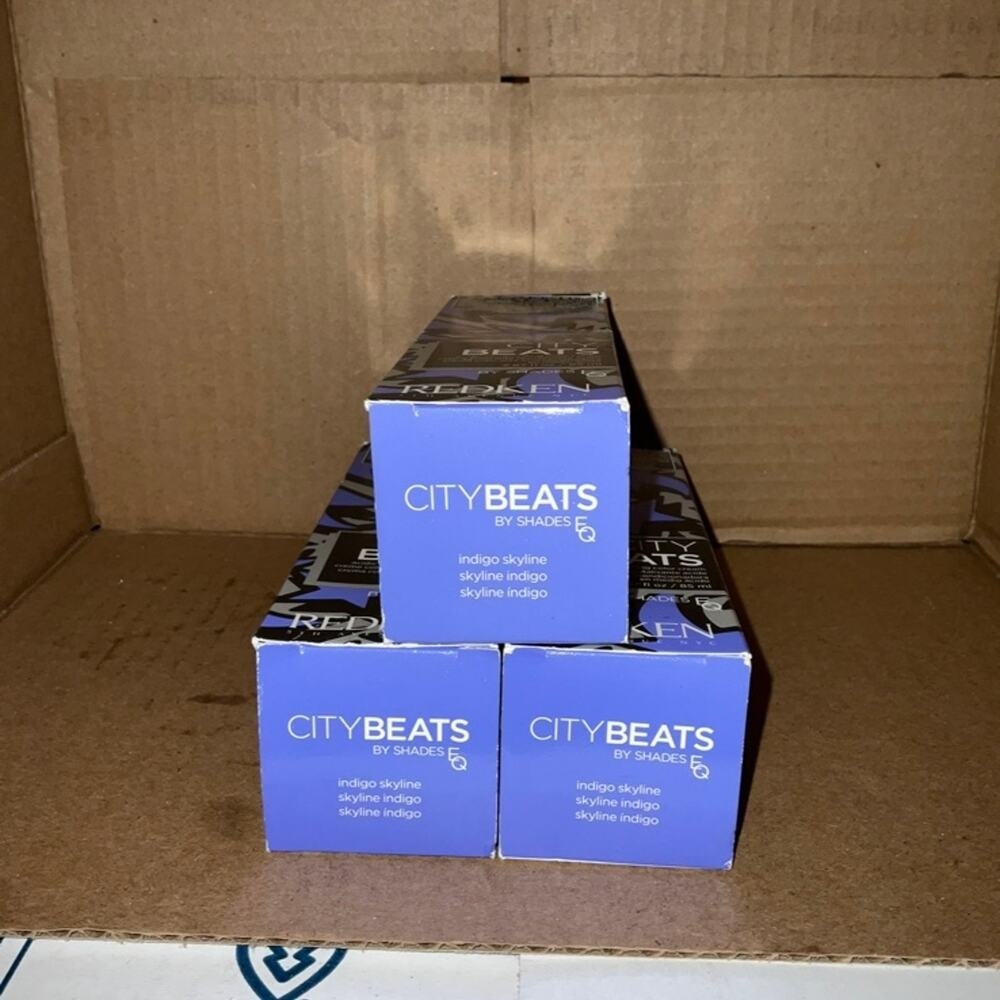 Redken City Beats Shades EQ Indigo Skyline Semi-Permanent Hair Color